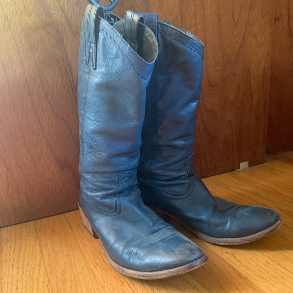 blue frye boots